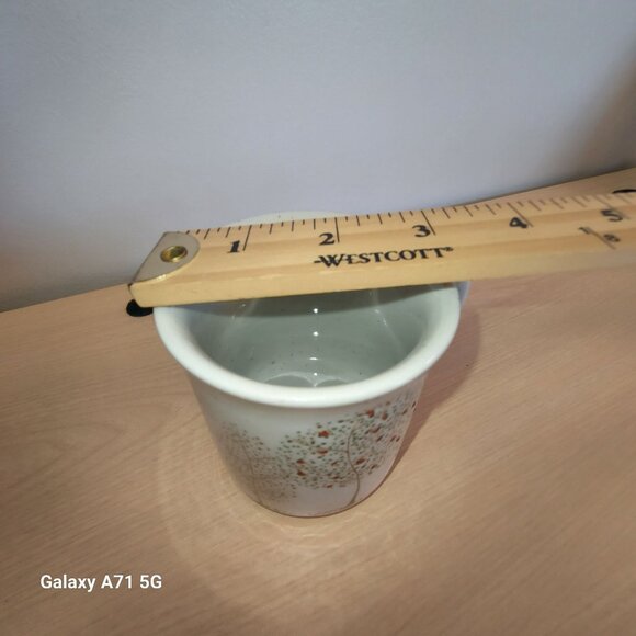 Otagiri Speckled Stoneware Fruit Tree Japan Hand-Painted Mug Cup Latte Espresso - Picture 8 of 9